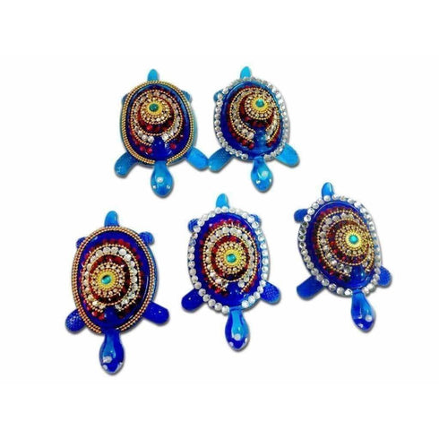 Tortoise Design Kumkum Box - 1 Piece
